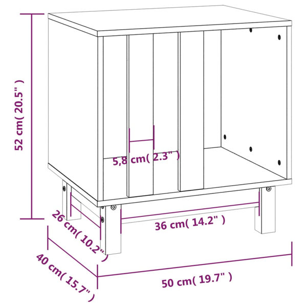 Dimensions du produit