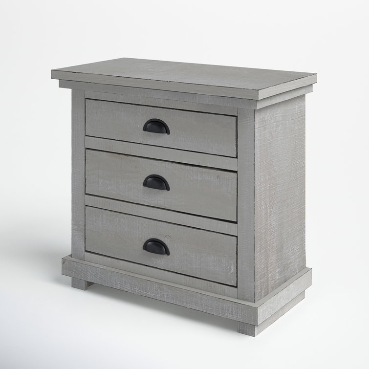 Wolferstorn 3-Drawer Nightstand