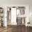 John Louis Home Solid Wood Walk-In Closet System with 6-Drawers and Solid Doors-88991140