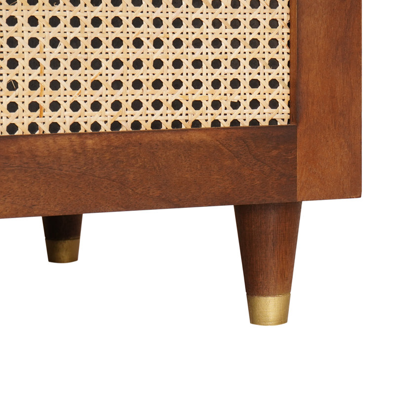 Solid Wood Coffee Table with Storage