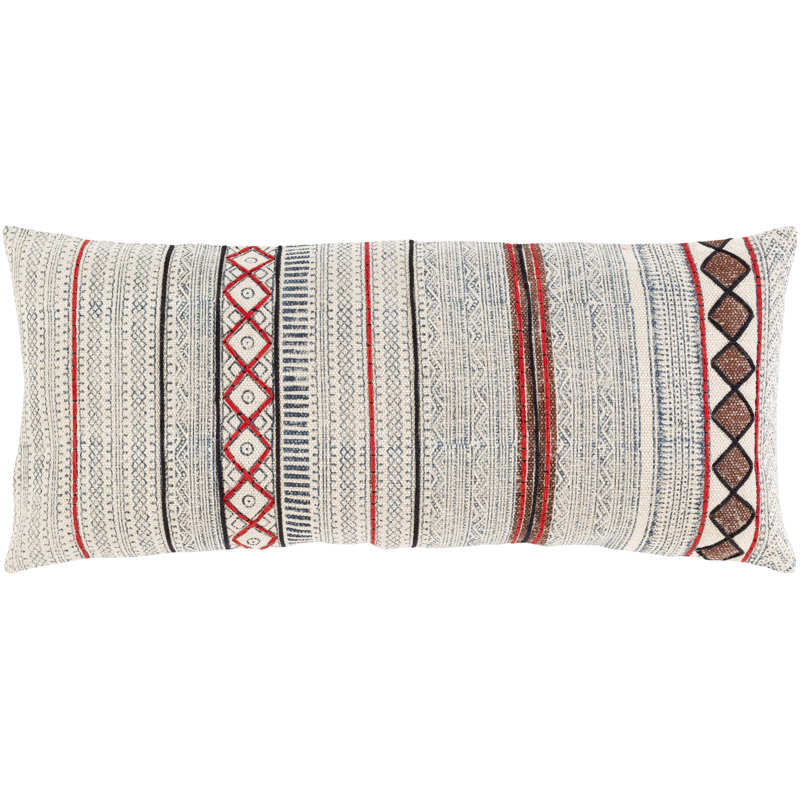Housse de coussin lombaire en coton Zoya