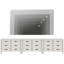 Crédence de rangement l 114,5 po Chariya-1308796686