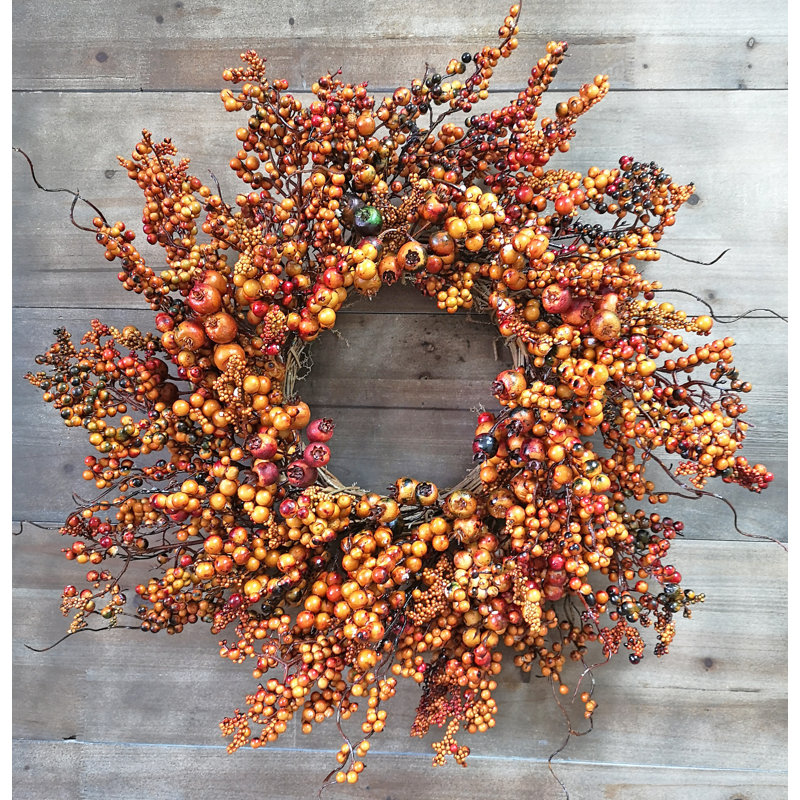 Couronne en mousse 22" harvest