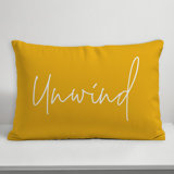 Textual Indoor/Outdoor Throw Pillow