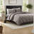 Soft Velvet Bedding Sets Full Queen, Geometric Modern Bedroom Home