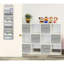 Ensemble de bacs de rangement en tissu