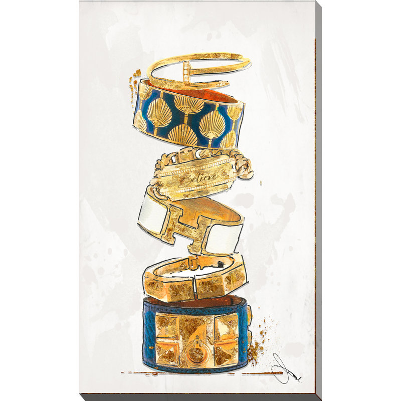 « pure gold », impression sur toile, H 48 po x l 28 po x P 1,5 po, Toile tendue