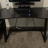 Inbox Zero Dorazio 47.24'' Gaming Computer Desk with Monitor Stand