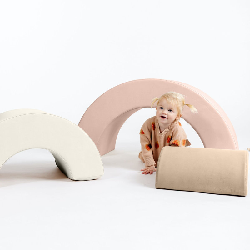Gathre Arc Playset, Ivory/Untanned/Tulle