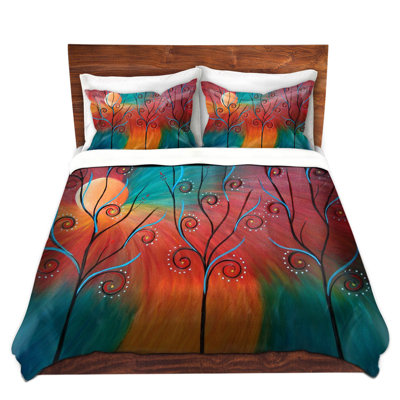  Housses de couette en microfibre Tara Viswanathan Peacock Inspiration II