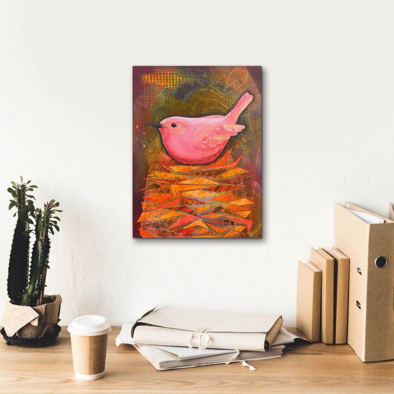  «Waiting» par Bebe Keith, art mural sur toile, 12 po x 16 po