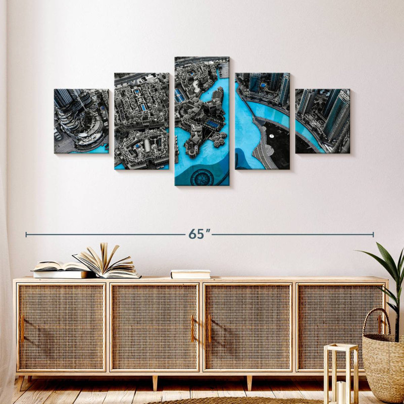 Pop urbain lagon artificiel, H 24 po x l 55 po
