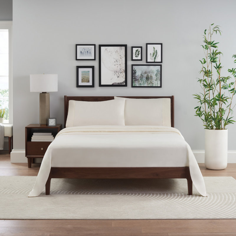 Rayon Sheet Set, Whisper White, King
