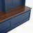 Farmhouse 4-in-1 Hall Tree with Wood Grain Bench and 2 Large Drawers-1794942313
