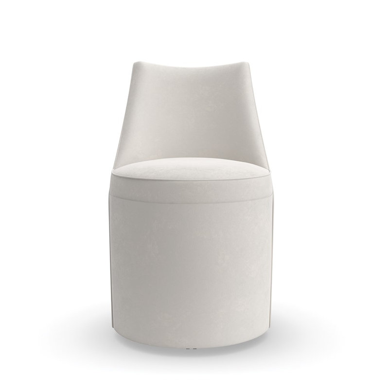 Barrel Upholstered Dining Chair