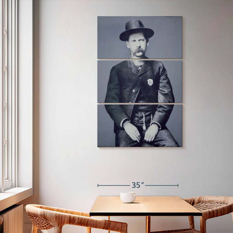 Lelar Wyatt Earp, juin 1883, H 32 po x l 20 po