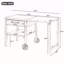 Chariot de cuisine avec chariot pliable et plateau de rangement pour l'extérieur-71443385
