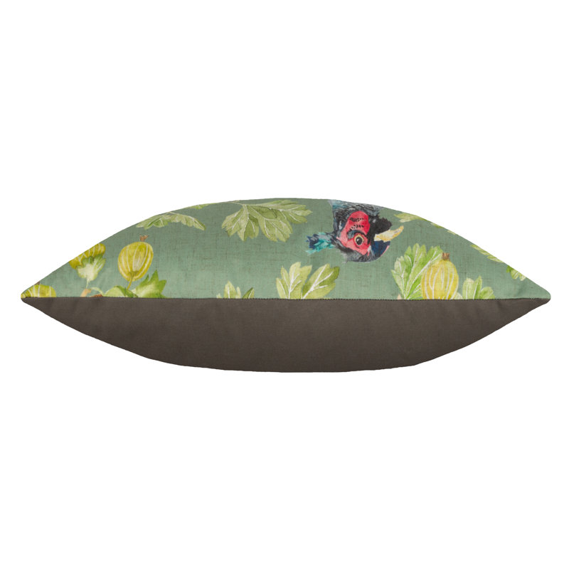 Grove Pheasant Indoor / Outdoor Floral Rectangular Lumbar Pillow Cover