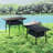 3ft Portable Camping Table with Storage Bag, Adjustable Height Aluminum Small Folding Table, Lightweight Picnic Table with Carry Bag for Outdoor Picnic BBQ Backyards Beach-1888885468