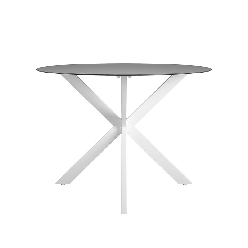 Metal Dining Table (indoor/outdoor), White