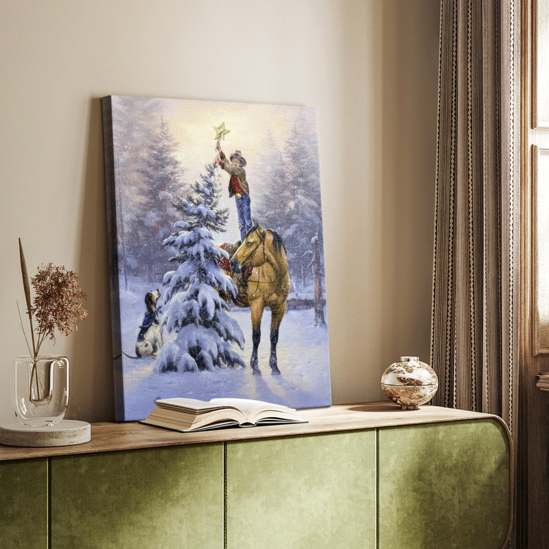 Sur la plus haute branche - galerie sur mesure, H 36 po x l 24 po