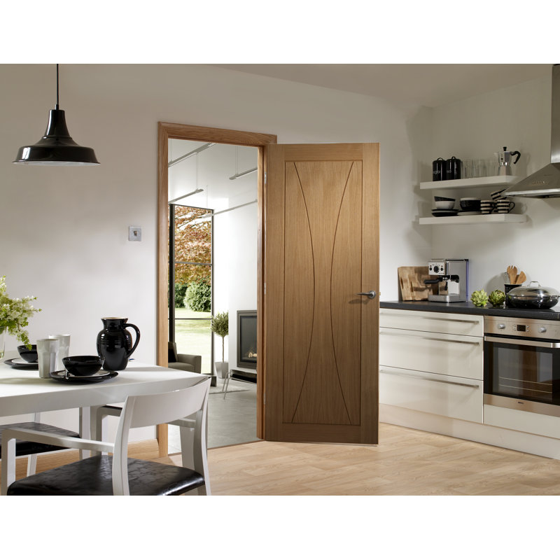 Internal Oak Pre-Finished Verona, 1981mm H x 686mm W x 35mm D