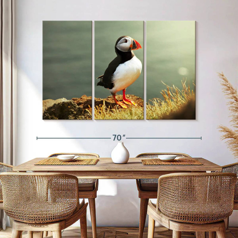 Brampt Proud Puffin, 42" H x 65" W