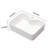 Modern Rectangular Ceramic Bathroom Vessel Sink - 19"X15", White, Stain , Countertop Mounting White 19X15, Modern, Installation