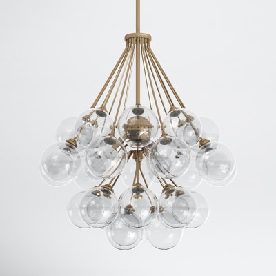 Logan 3 - Light Dimmable Sphere Chandelier