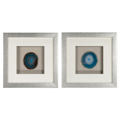 Handmade Glam Abstract Wall Decor on Stone