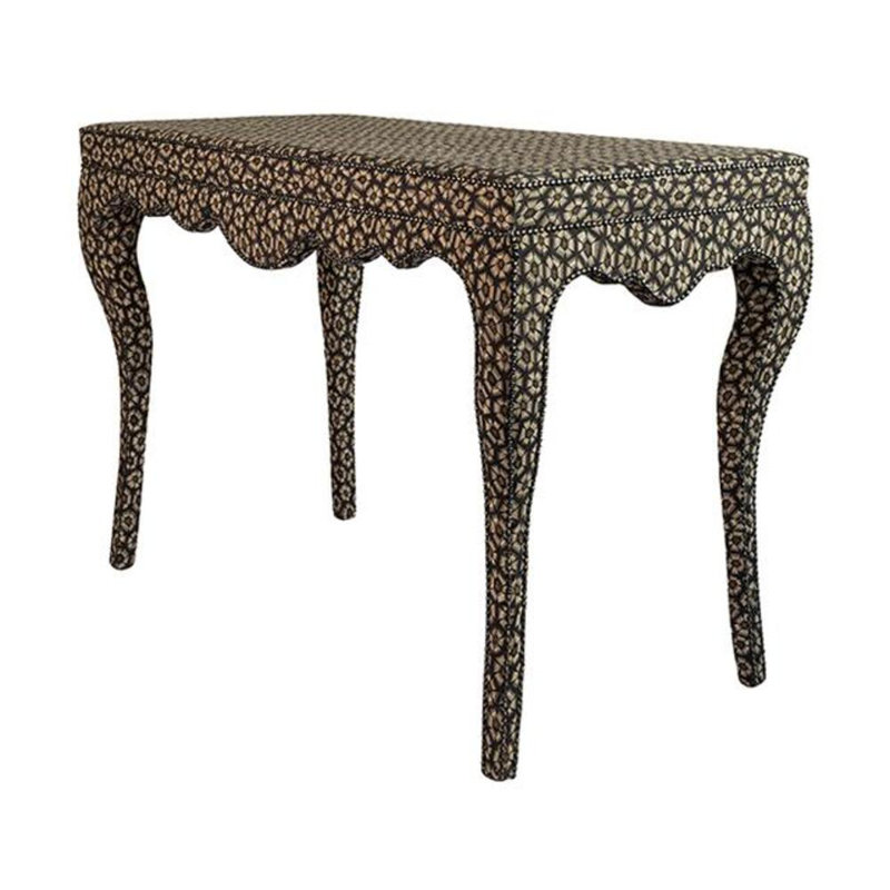 48" Linen Console Table
