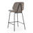 Upholstered Counter Stool with Metal Frame-99331601
