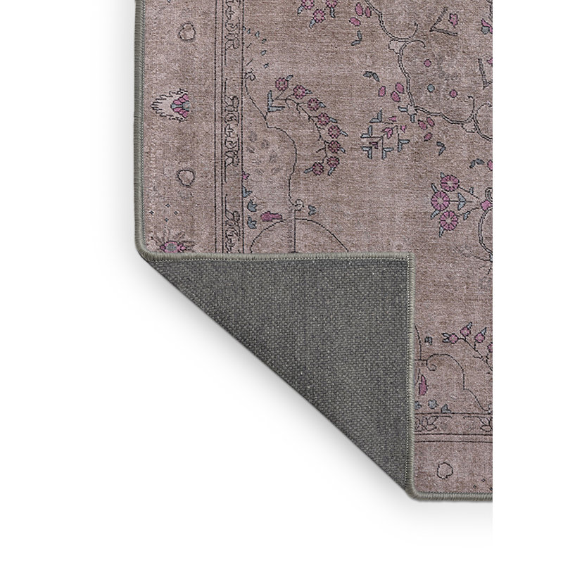Tapis brun à motif oriental, Rectangle 8 pi x 10 pi