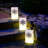 Battery Operated Luminaria Kit with Timer, Snowflake