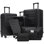 Ensemble de bagages 5 pièces avec ouverture frontale, ensemble de valise de transport extensible rigide avec double roue pivotante, bagage de voyage léger avec port USB, serrures TSA (20 "24" 28 ")