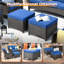 Tommy 6 Piece Wicker/Rattan Sofa Seating Group with Cushions-1999374957-1999374958