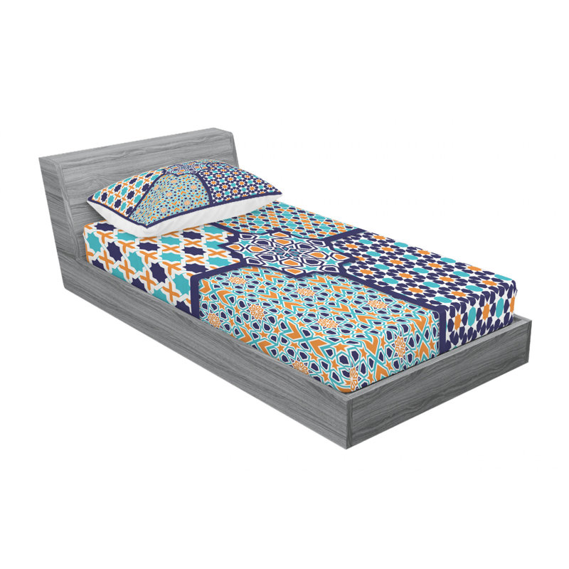Microfiber Sheet Set, Twin XL Sheet Set with Fitted Sheet
