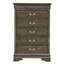 Commode Louis Phillipe G3105-CH, gris