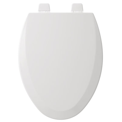 Bemis 1500TTT Toilet Seat will Never Loosen and Provides the Perfect Fit, ELONGATED, White