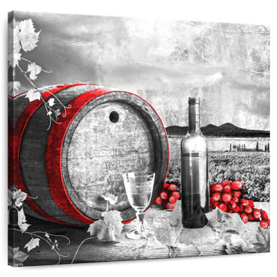 Baril de vin Yarlin et raisin