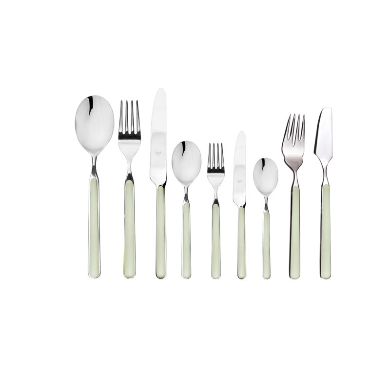 Ensemble de couverts Fantasia - 54 pièces - Sauge, Sauge