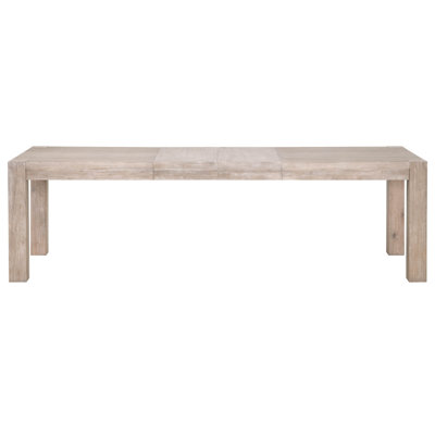 Yifei 35.5 " Extendable Rectangular Dining Table