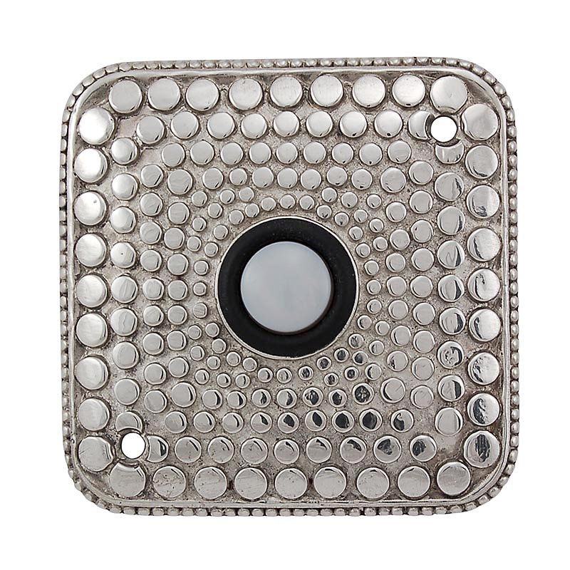 Tiziano Push Button, Polished Nickel