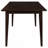 Rectangle Dining Table Solid Wood