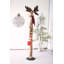  Recycled Wood and Iron Moose 65" H Handcrafted Rustic Decorative Accent