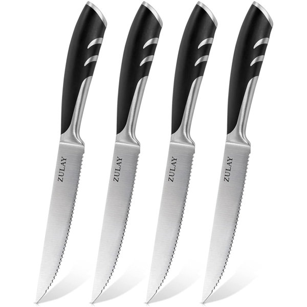 Commercial Steak Knives Plastic Handle 5 Inch Heavy-Duty Blade,12 pack –  TOP-KITCHEN