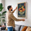 Fruit Bowl, Art Deco - Wrapped Canvas-866952944-866952951