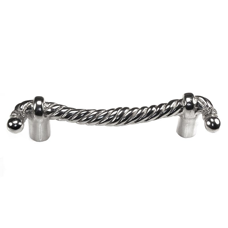 Equestre Arch Pull, Polished Silver