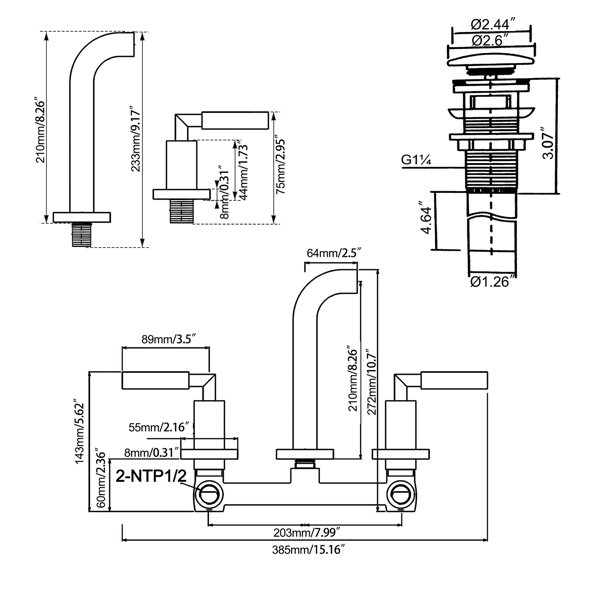 Dimensions du produit