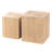 Bahiyyah 2 Piece Tree Stump End Table Multiple Styling Layout with Wood Tree Ring Pattern Set